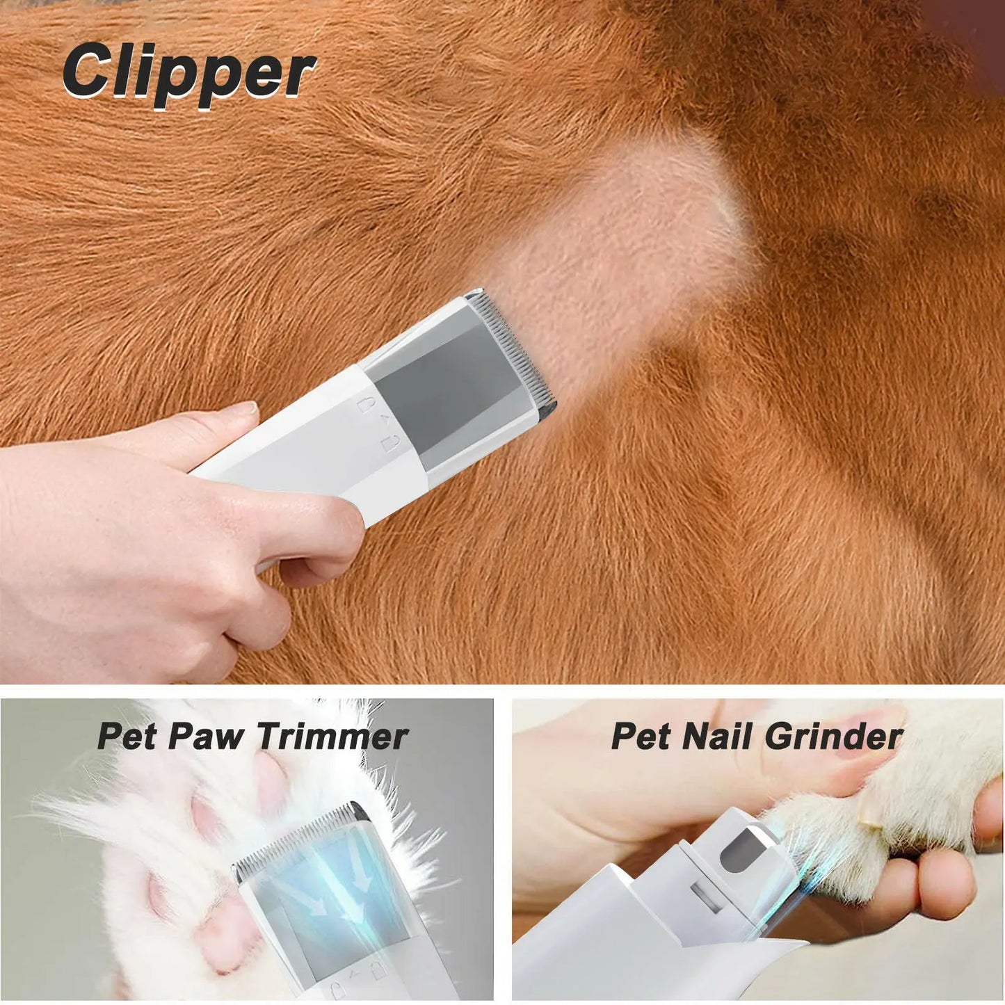 Vacuum Trimming 7-in-1 Multifunctional Pet Grooming Device - PAWCommand