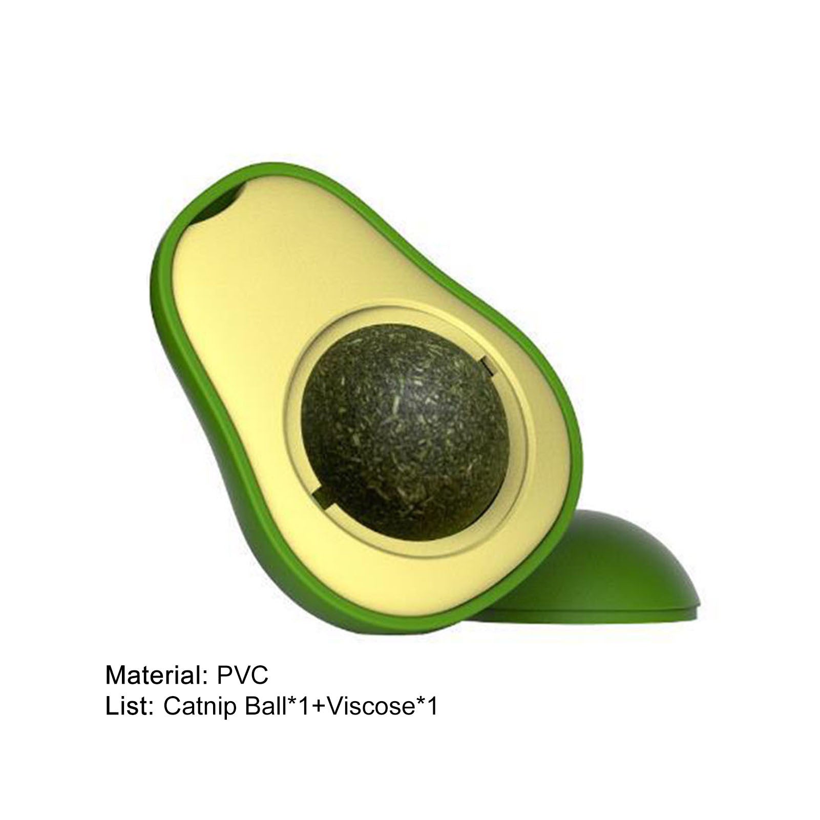 Avocado Catnip Toy pawcommand