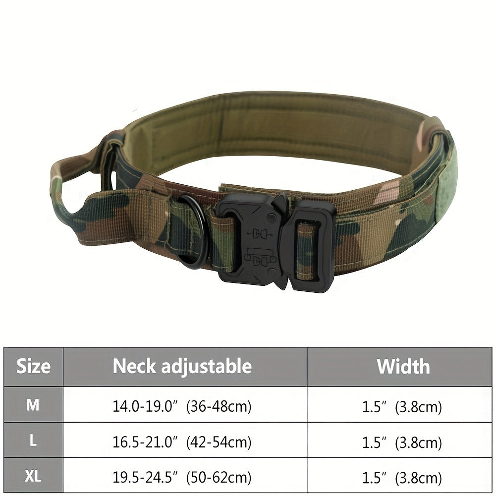 Heavy Duty Military Dog Collar - PAWCommand