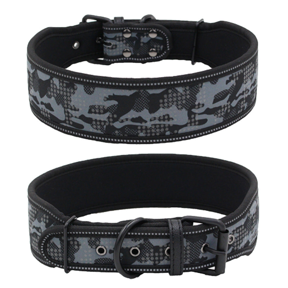 Reflective Camouflage Dog Collar - PAWCommand