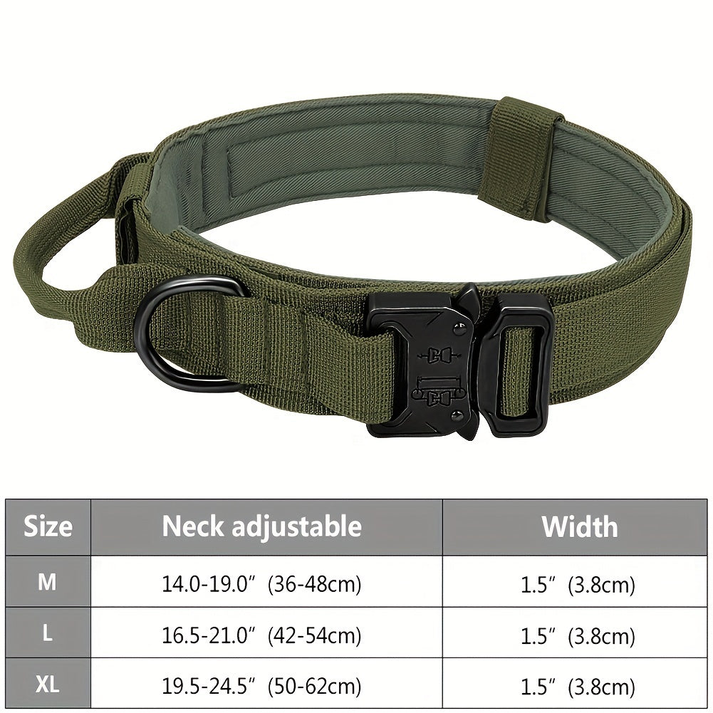 Heavy Duty Military Dog Collar - PAWCommand