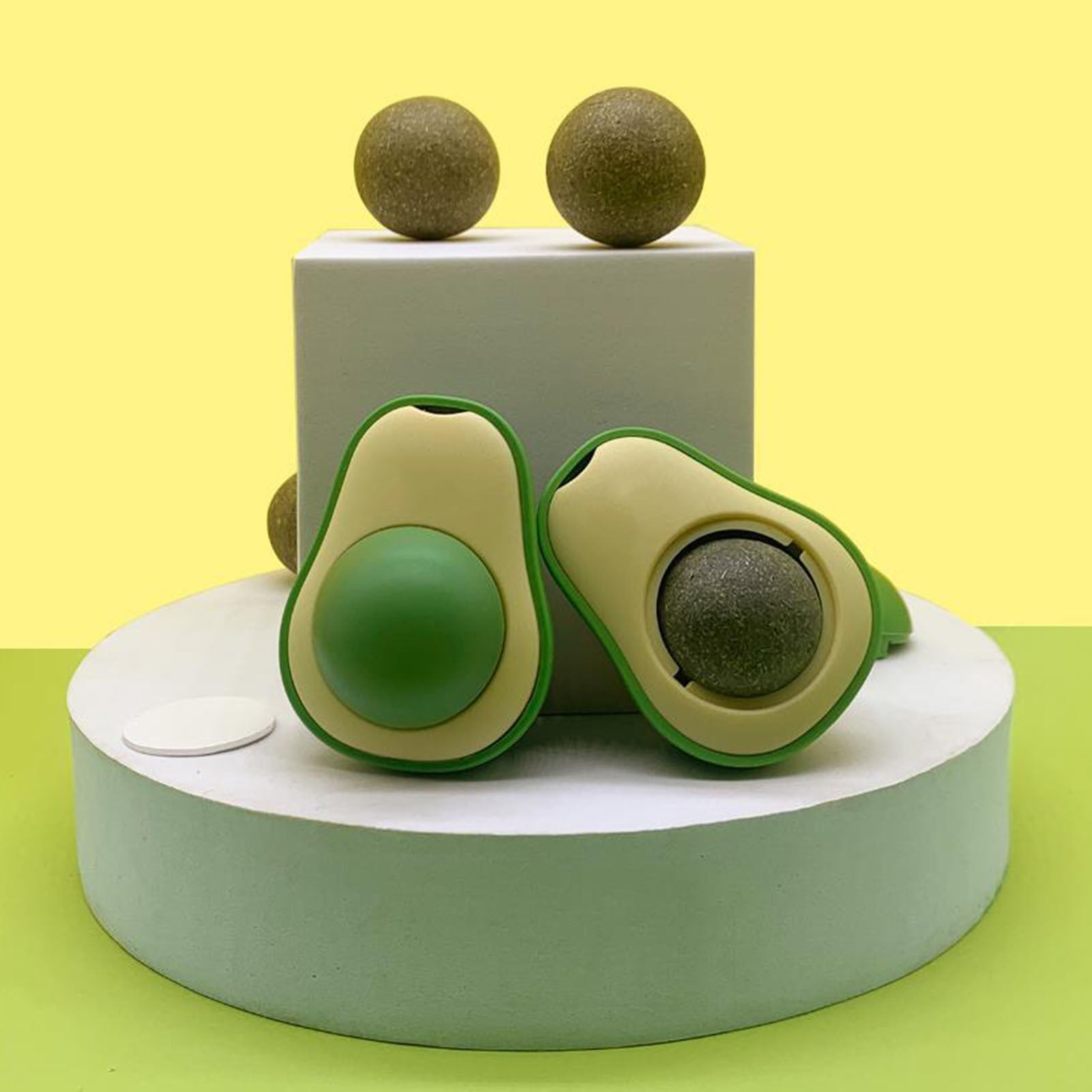 Avocado Catnip Toy pawcommand