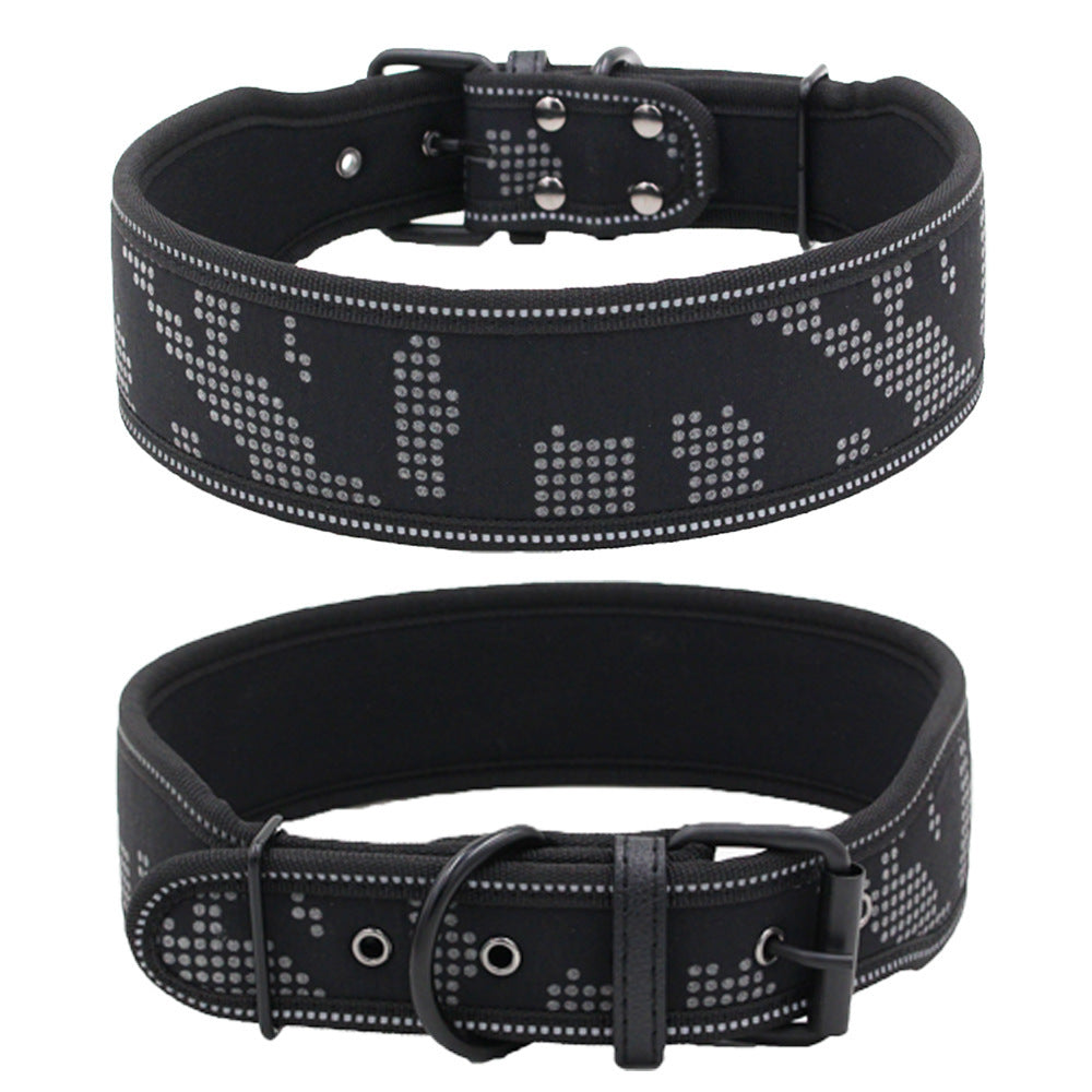 Reflective Camouflage Dog Collar - PAWCommand