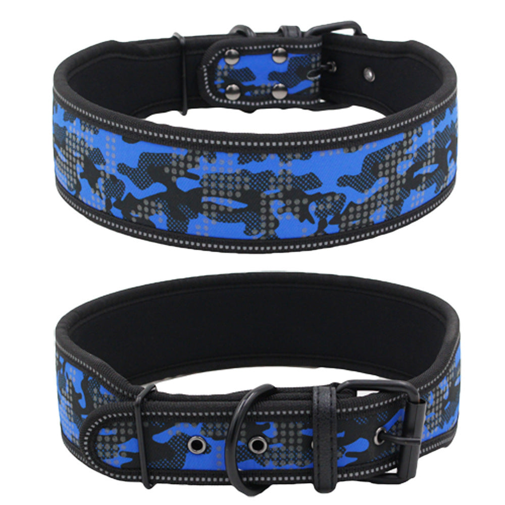 Reflective Camouflage Dog Collar - PAWCommand