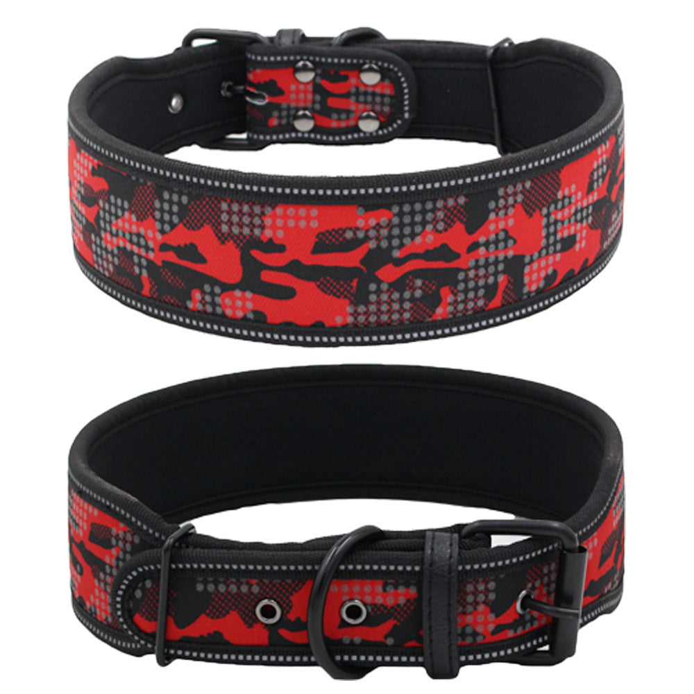 Reflective Camouflage Dog Collar - PAWCommand